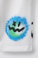 BERMUDA IMPRIMÉ GRAFFITI