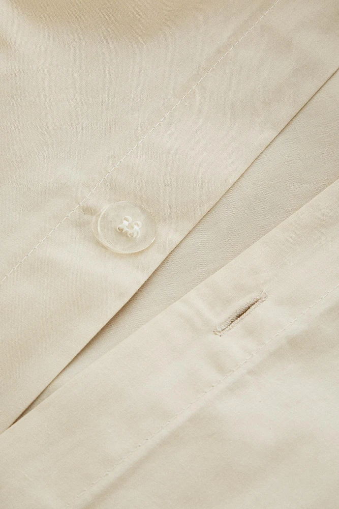 FILS) DRAP-HOUSSE PERCALE DE COTON | CM HAUT