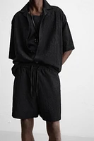 BERMUDA RELAXED FIT JACQUARD