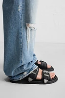 DOUBLE STRAP SANDALS