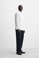 CHEMISE REGULAR FIT POIGNETS BOUTON DE MANCHETTE