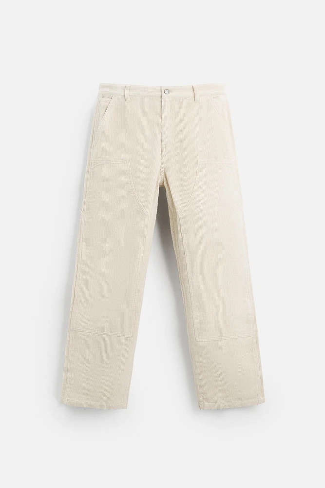 PANTALON CARPENTER EN VELOURS CÔTELÉ