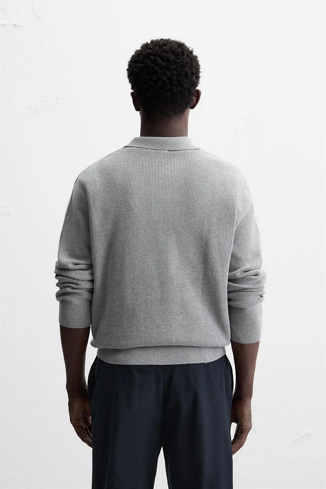 PEARL KNIT POLO SHIRT