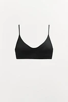 BRALETTE BRETELLES AVEC POLYAMIDE
