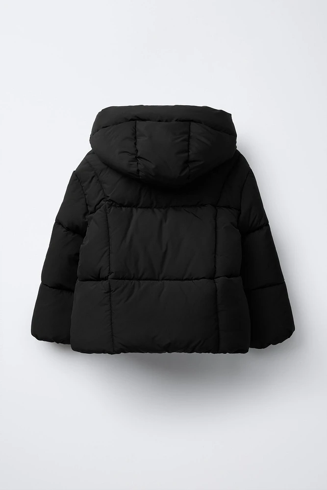 VESTE REMBOURRÉE À CAPUCHE