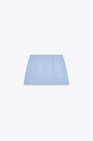 RHINESTONE MINI SKIRT