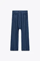 PANTALON BAGGY 100 % LIN ZW COLLECTION LIMITED EDITION