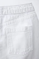 BALLOON TWILL PANTS