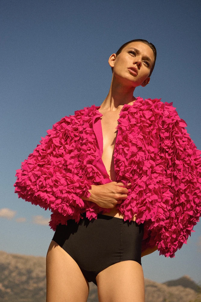 VESTE PÉTALES