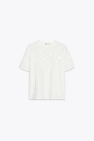 VOLUME RUCHED T-SHIRT