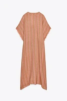 100% LINEN MULTI-POSITION KAFTAN ZW COLLECTION