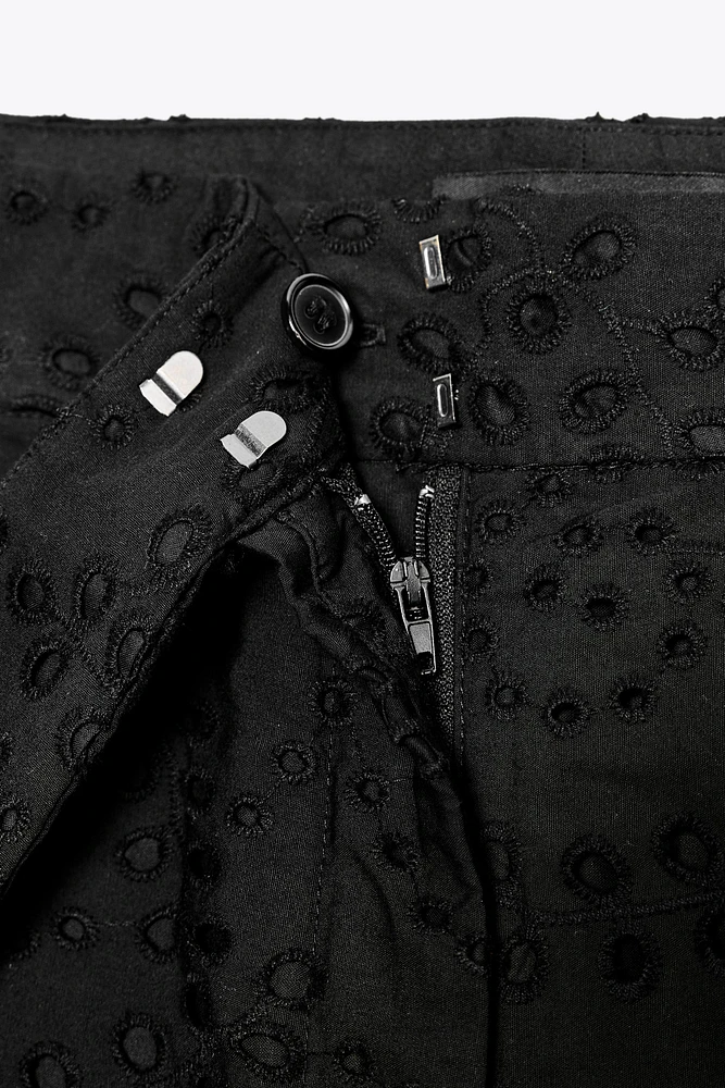 PANTALON BRODERIES AJOURÉES ZW COLLECTION