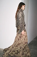 ZW COLLECTION PRINTED SKIRT