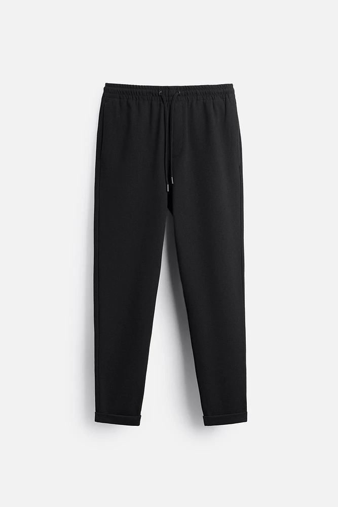 COMFORTABLE REGULAR FIT PANTS