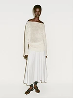 Long cutwork sweater - Limited Edition