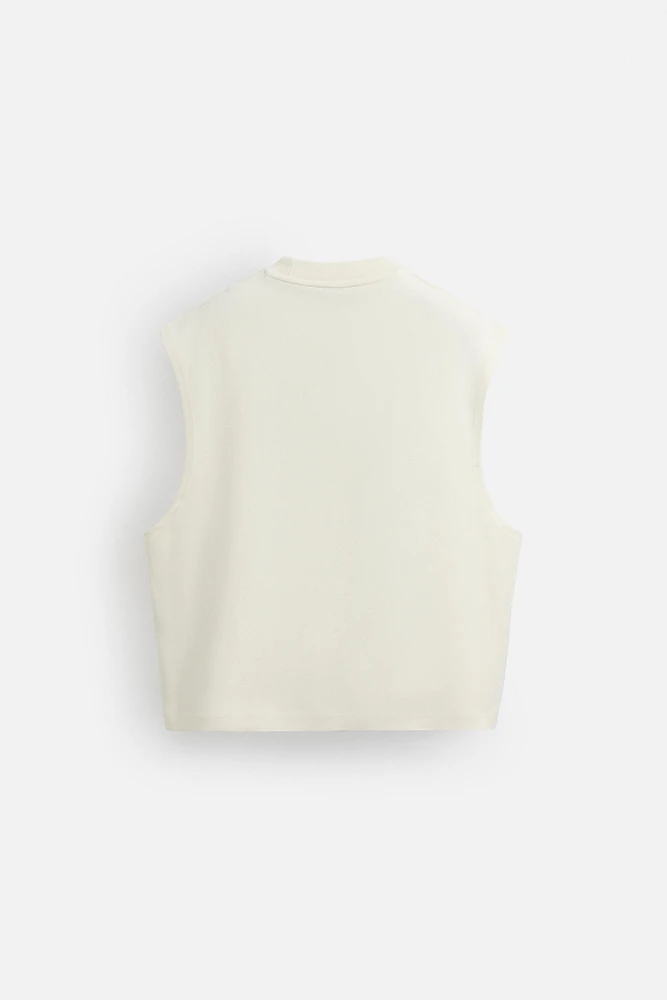 TEXT TECHNICAL TANK TOP
