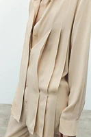 CHEMISE VISCOSE 100 % PLIS
