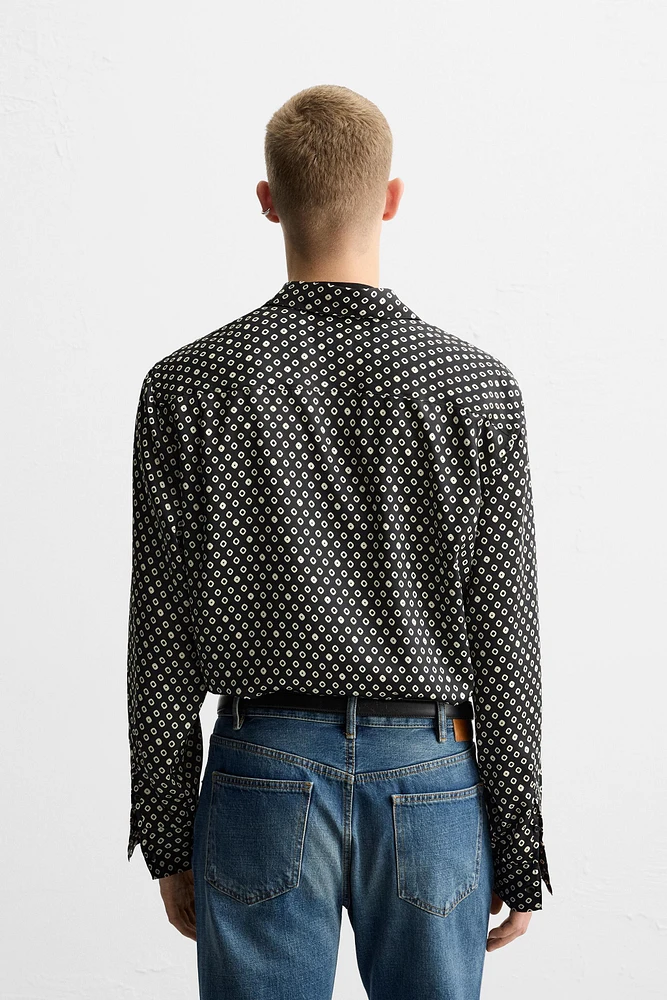 GEOMETRIC PRINT SHIRT LIMITED EDITION