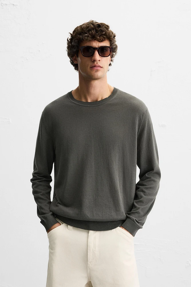 PULL LÉGER EN COTON