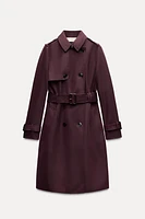 ZW COLLECTION WATER REPELLENT TRENCH COAT