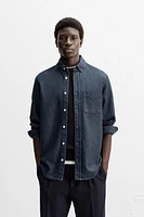 WASHED DENIM SHIRT