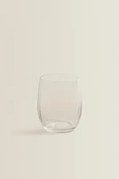 BOHEMIA CRYSTAL TUMBLER WITH LINES