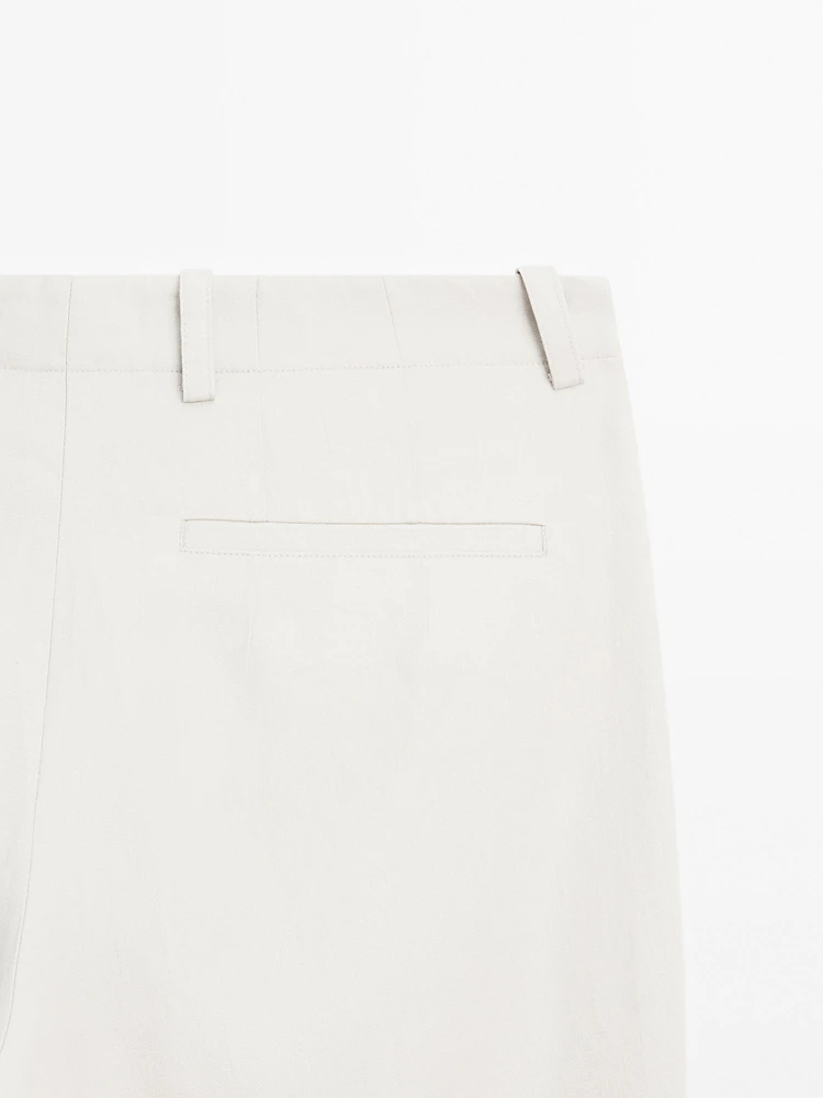 Pantalon 100 % lin