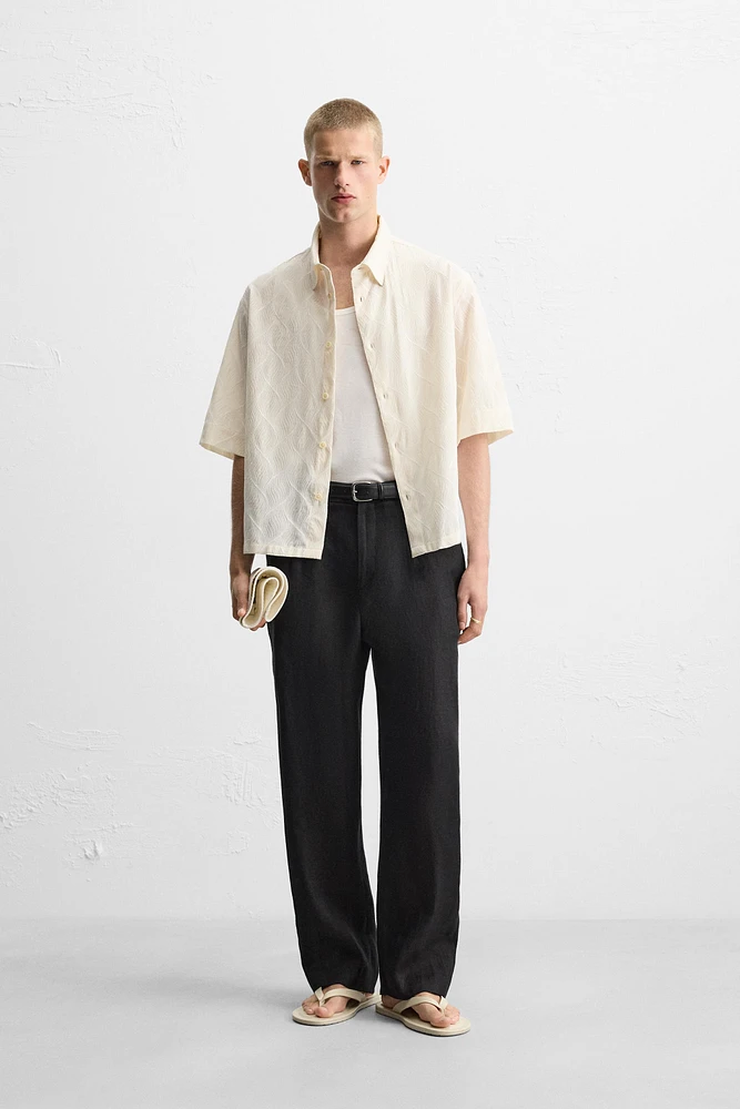 WAVY EMBROIDERED SHIRT