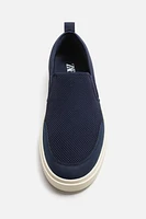 KNIT FABRIC SNEAKERS