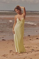 ROBE MIDI SATINÉE