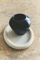 VASE TERRE CUITE ÉMAILLÉ