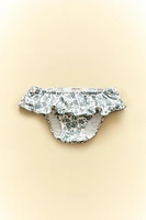 BAS MAILLOT DE BAIN PLAGE ENFANT FLEURS TROPICALES