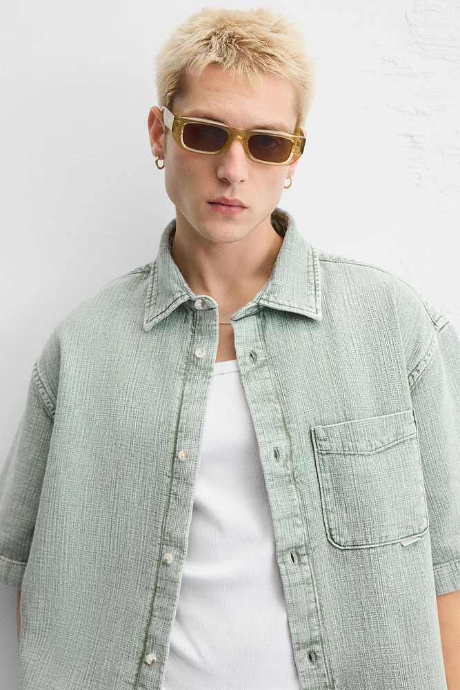 RELIEF WASHED SHIRT