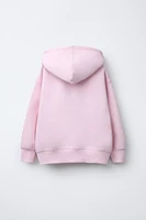 HOODED SWEATSHIRT WITH ZIP