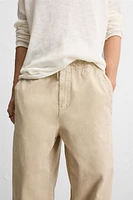 PANTALON RELAXED FIT DÉLAVÉ