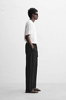 PANTALON REGULAR FIT LYOCELL - VISCOSE