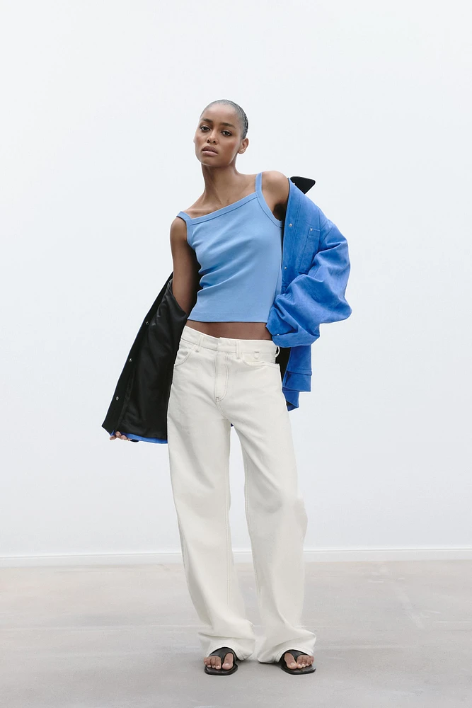SQUARE NECK SHIRT
