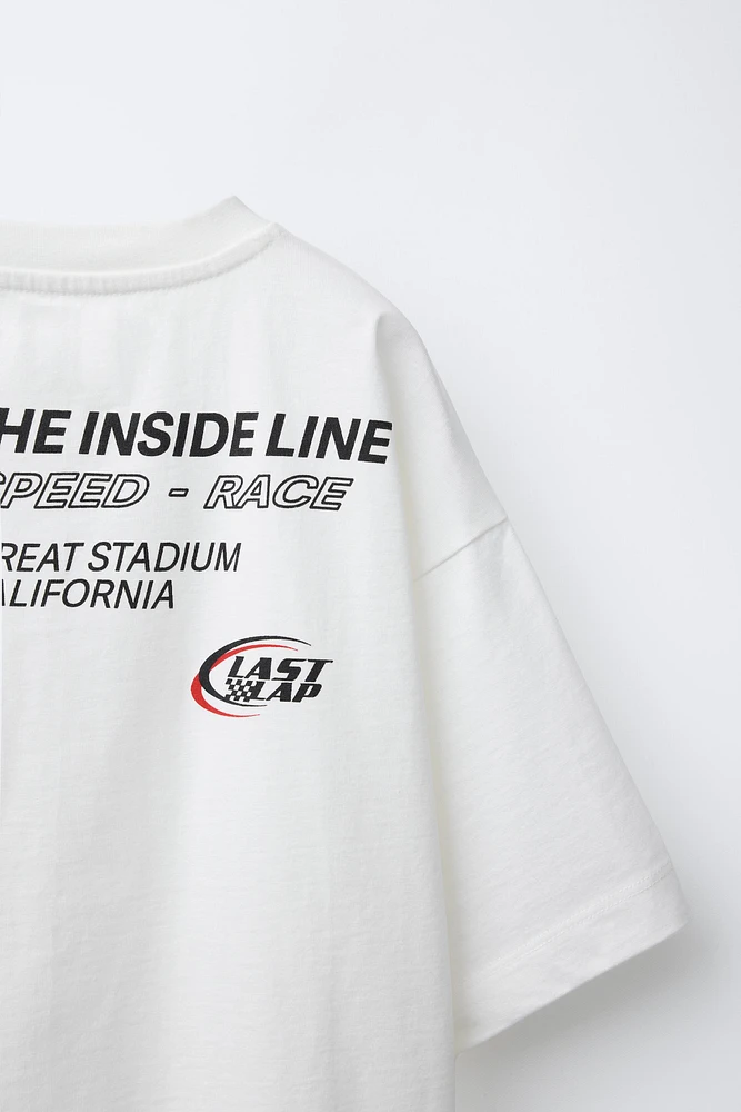 TEXT PRINT T-SHIRT