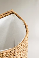 SEAGRASS BASKET WITH LID