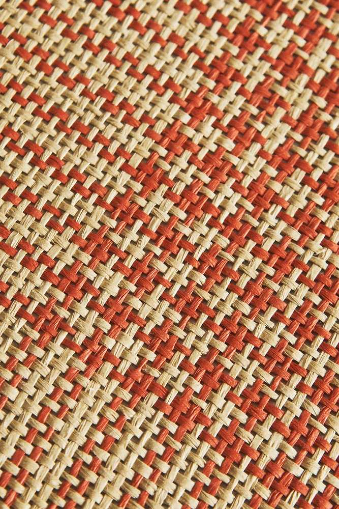 SET DE TABLE PAPIER CARREAUX