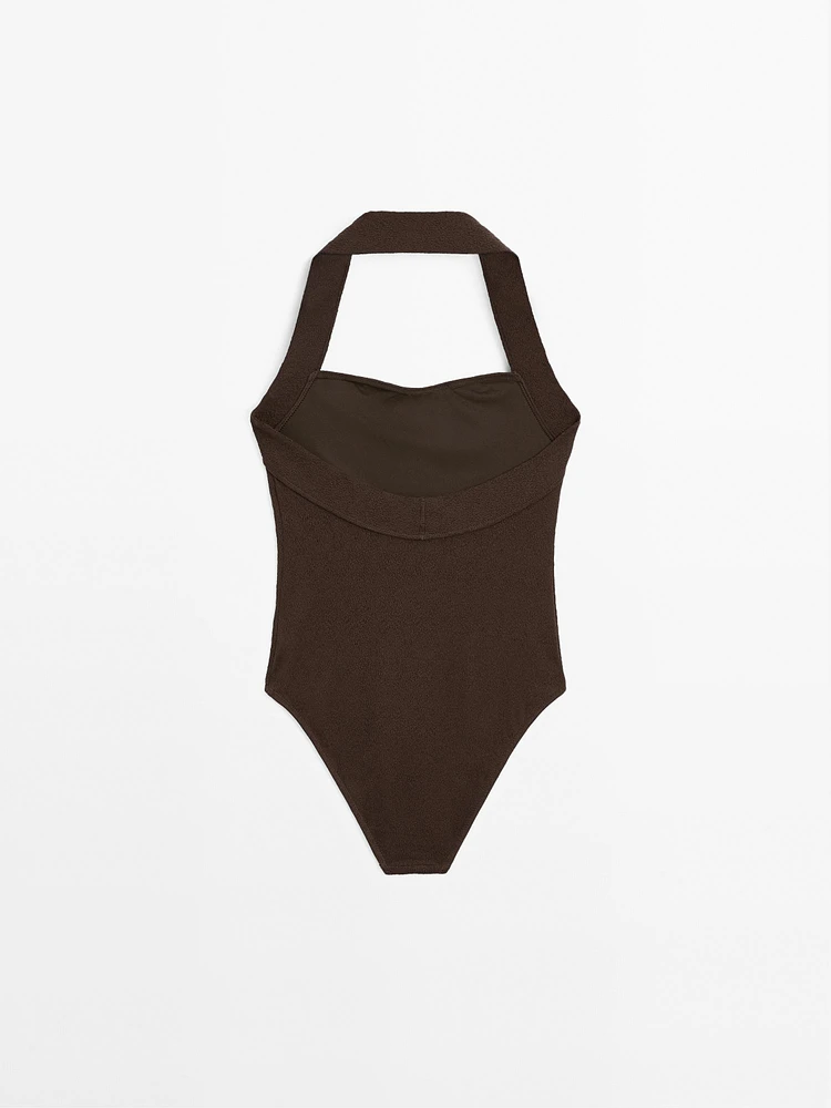 Halterneck swimsuit