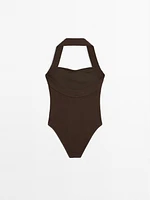 Halterneck swimsuit