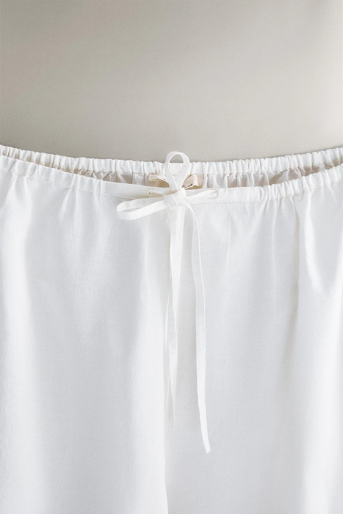 PANTALON CROP COUTURES