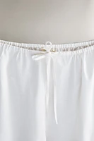 CROPPED PANTS WITH SEAMS