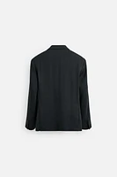 HEMP-WOOL SUIT BLAZER