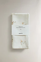 SERVIETTE DE TABLE IMPRIMÉ PETITE FLEUR (LOT DE 2)