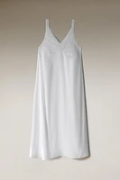 CHEMISE DE NUIT COTON BRODERIES