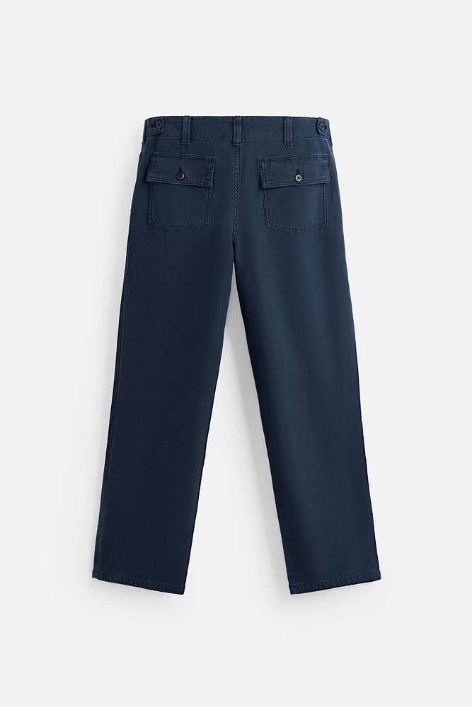 PANTALON DE CHARPENTIER DÉLAVÉ