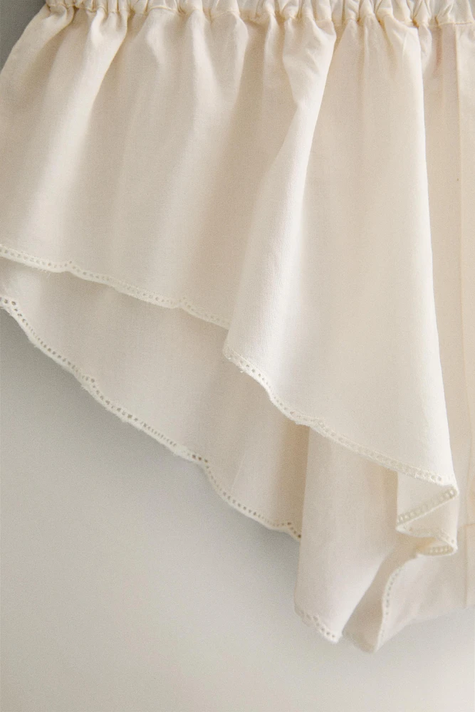 SHORT CULOTTE DENTELLE