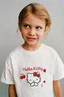 T-SHIRT BRODÉ HELLO KITTY © SANRIO
